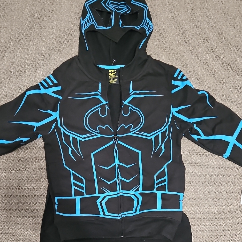 DC Comics Batman Black and Blue Hoodie
